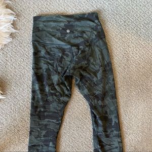 Camo lulu lemon leggings